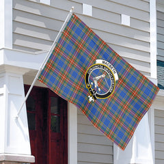MacBeth Ancient Tartan Crest House Flag