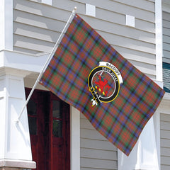 MacDuff Hunting Modern Tartan Crest House Flag
