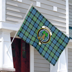 MacEwan Ancient Tartan Crest House Flag