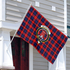 McCracken Tartan Crest House Flag