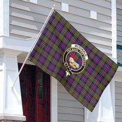 McDonald Modern Tartan Crest House Flag