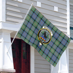 McDonnell of Glengarry Ancient Tartan Crest House Flag