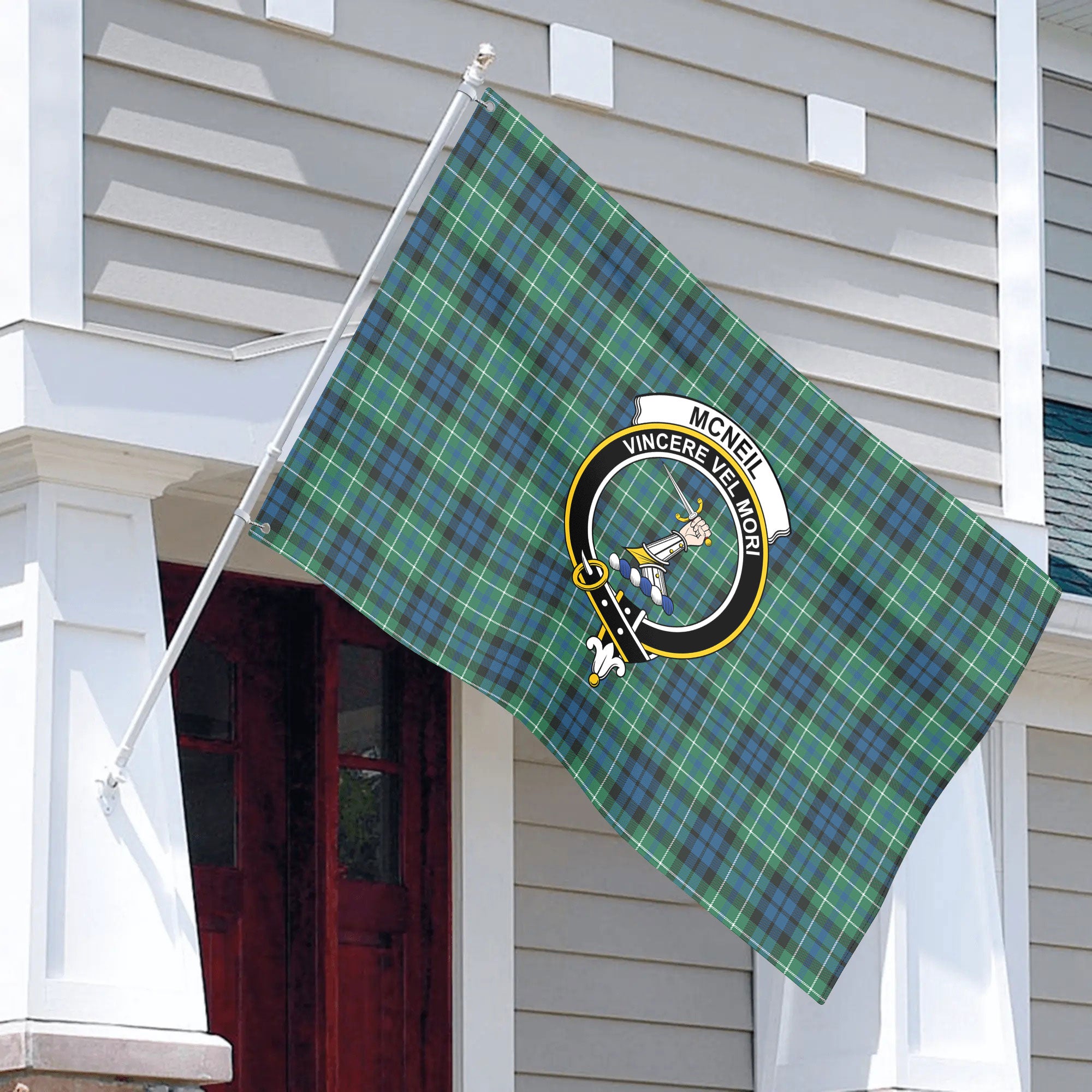 McNeil of Colonsay Ancient Tartan Crest House Flag