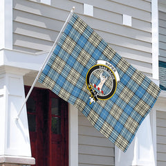 Napier Ancient Tartan Crest House Flag