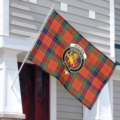 Nicolson Ancient Old Tartan Crest House Flag