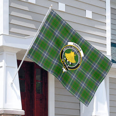 Pringle Tartan Crest House Flag