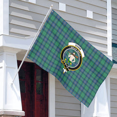 Shaw (of Sauchie) Ancient Tartan Crest House Flag