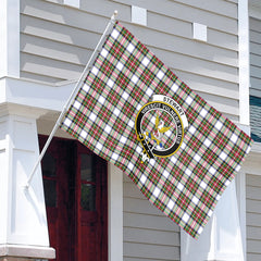 Stewart Dress Modern Tartan Crest House Flag
