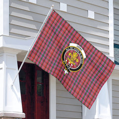 Udny Tartan Crest House Flag