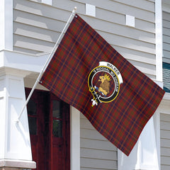 Walker Tartan Crest House Flag