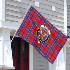 Wishart Dress Tartan Crest House Flag