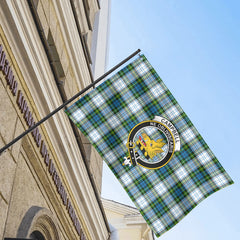 Campbell Dress Tartan Crest House Flag