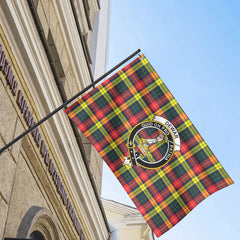 Dewar Tartan Crest House Flag