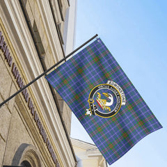 Edmonstone Tartan Crest House Flag