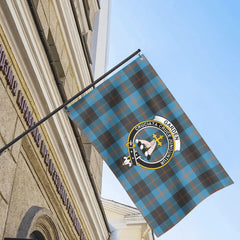 Garden Tartan Crest House Flag