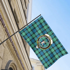 Gunn Ancient Tartan Crest House Flag