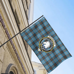 Horsburgh Tartan Crest House Flag