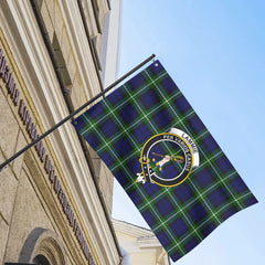 Lammie Tartan Crest House Flag