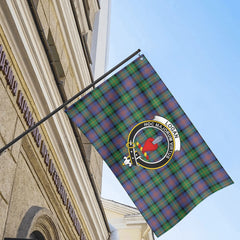 Logan Ancient Tartan Crest House Flag