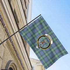 MacPhail Hunting Ancient Tartan Crest House Flag