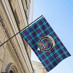 McCorquodale Tartan Crest House Flag