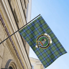 McLaren Ancient Tartan Crest House Flag