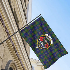 McLeod of Harris Modern Tartan Crest House Flag