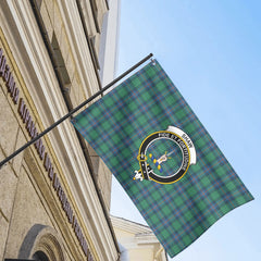 Shaw Ancient Tartan Crest House Flag