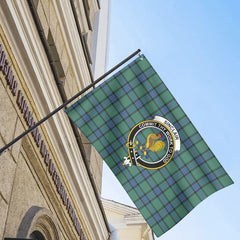 Sinclair Hunting Ancient Tartan Crest House Flag