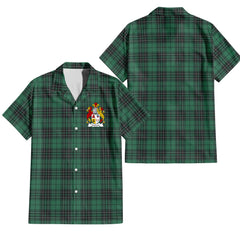 MacLean Hunting Ancient Tartan Coat of Arms Hawaiian Shirt