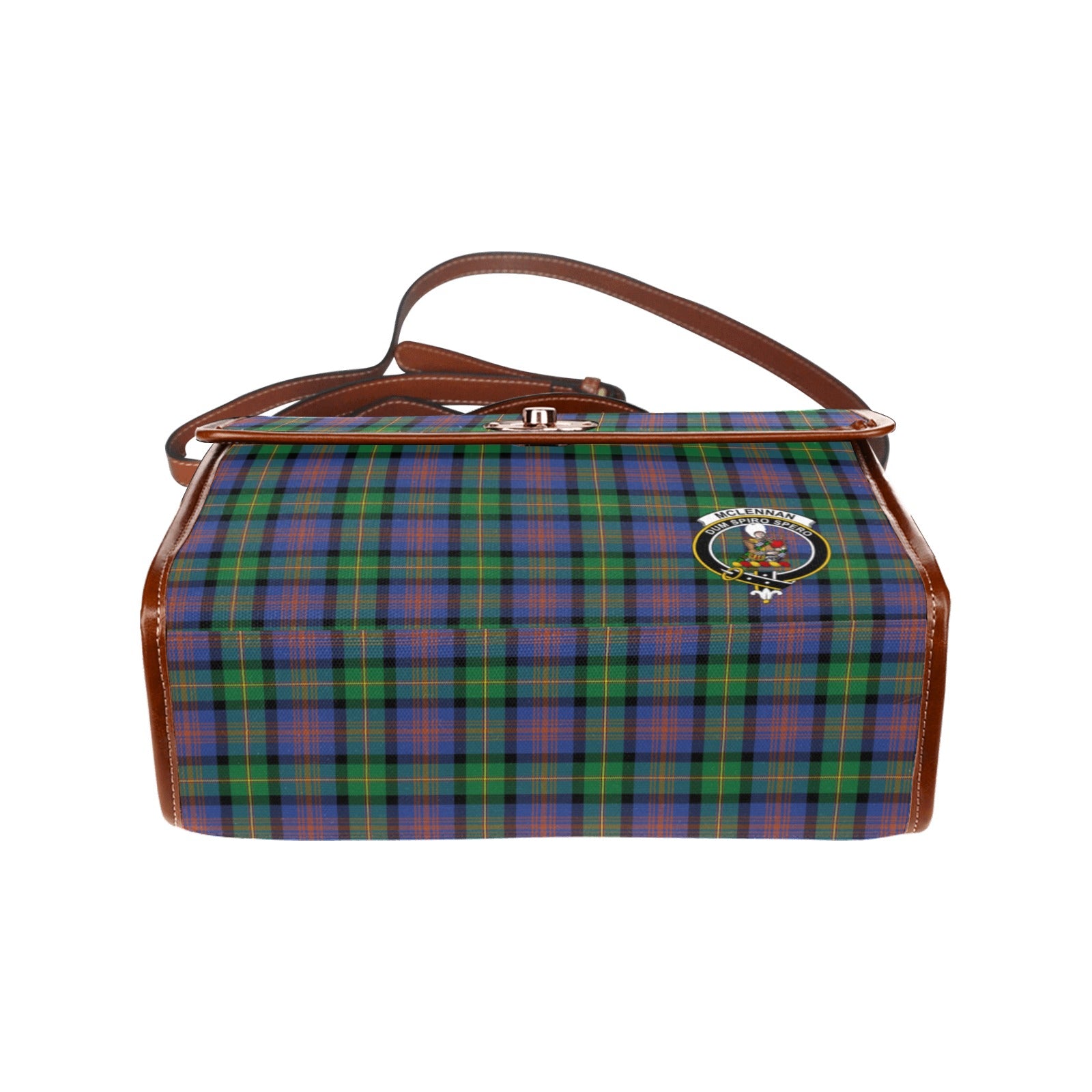 McLennan Ancient Tartan Crest Canvas Bag