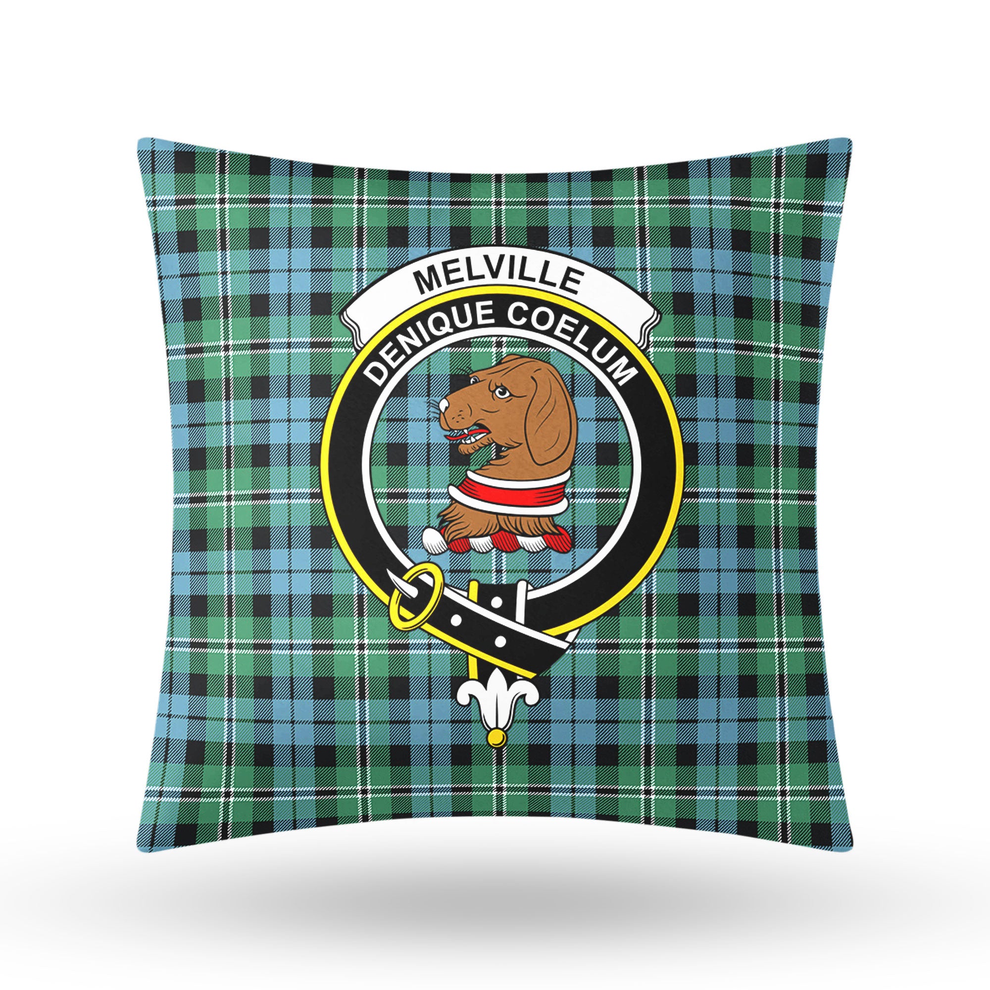 Melville Tartan Crest Pillow Cover