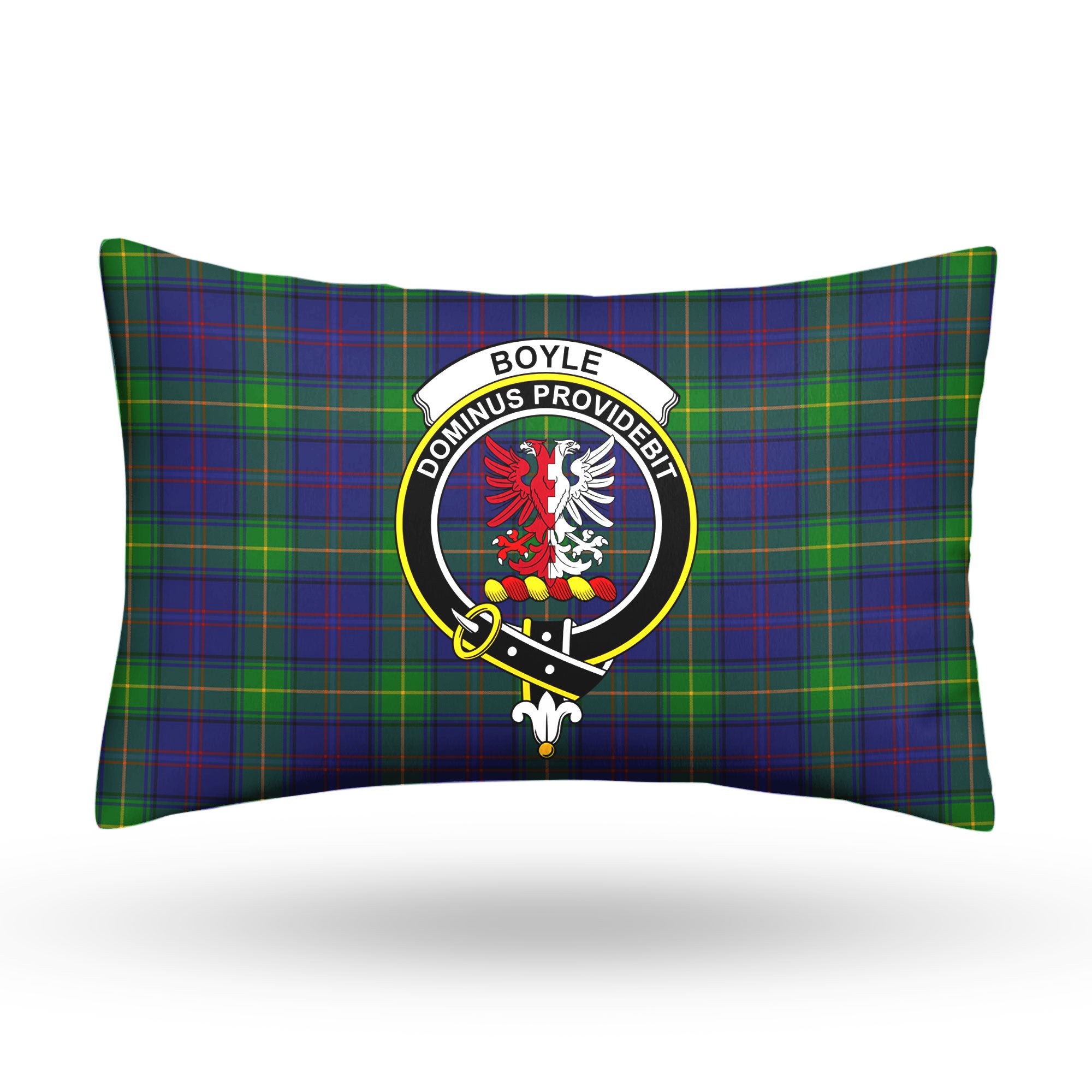 Boyle Tartan Crest Pillow Cover