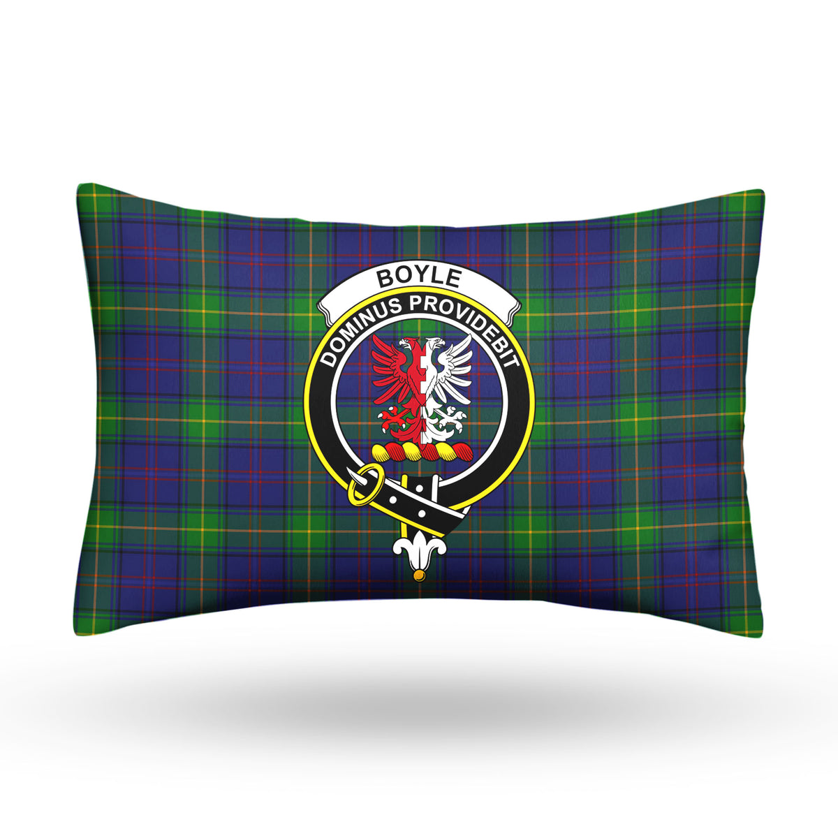 Boyle Tartan Crest Pillow Cover
