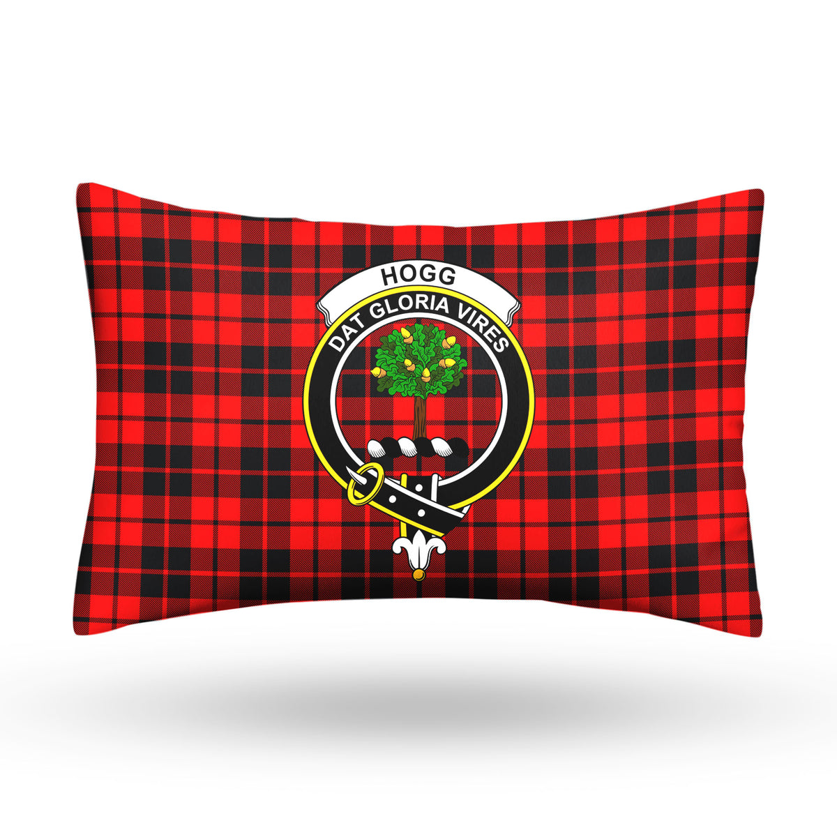 Hogg Tartan Crest Pillow Cover