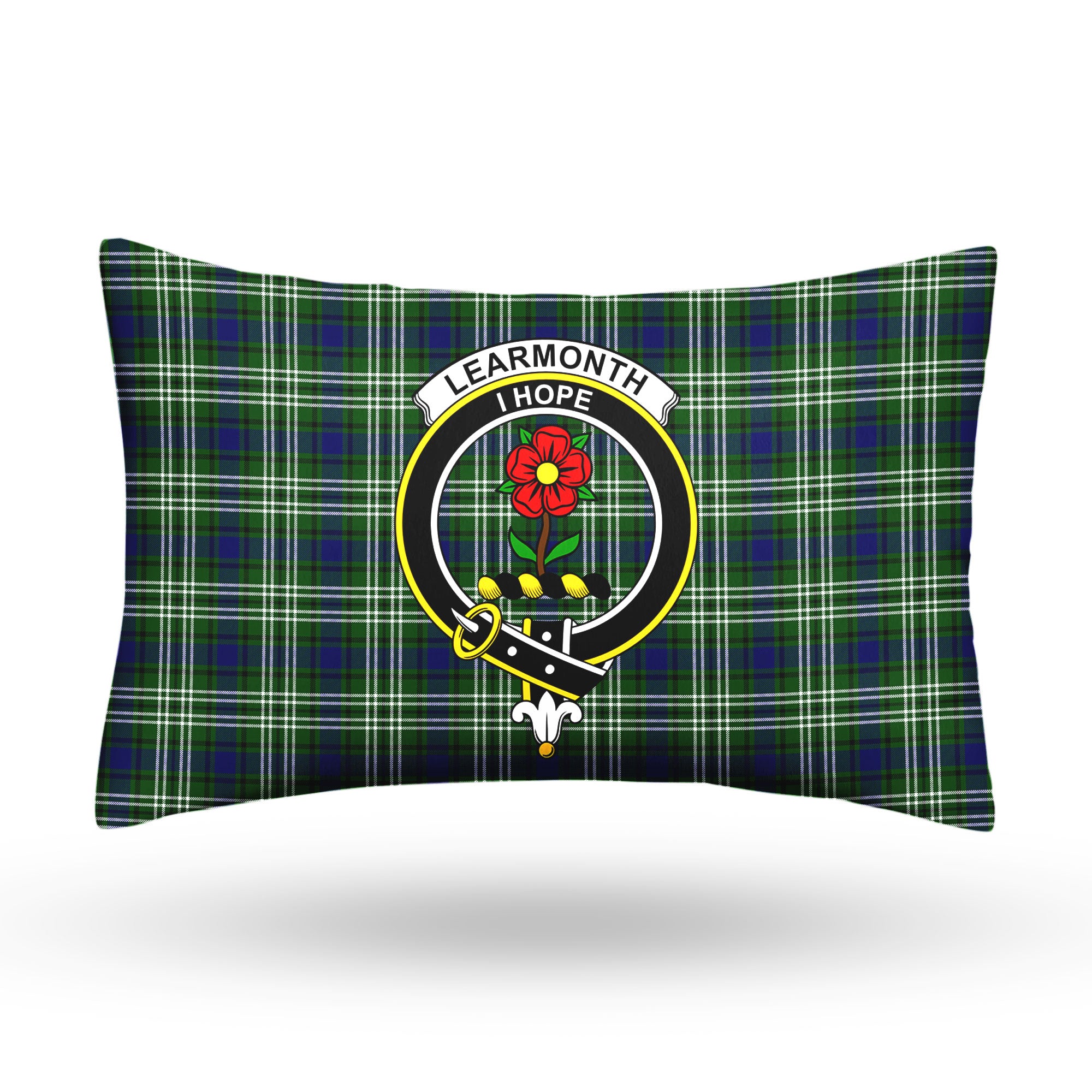 Learmonth Tartan Crest Pillow Cover
