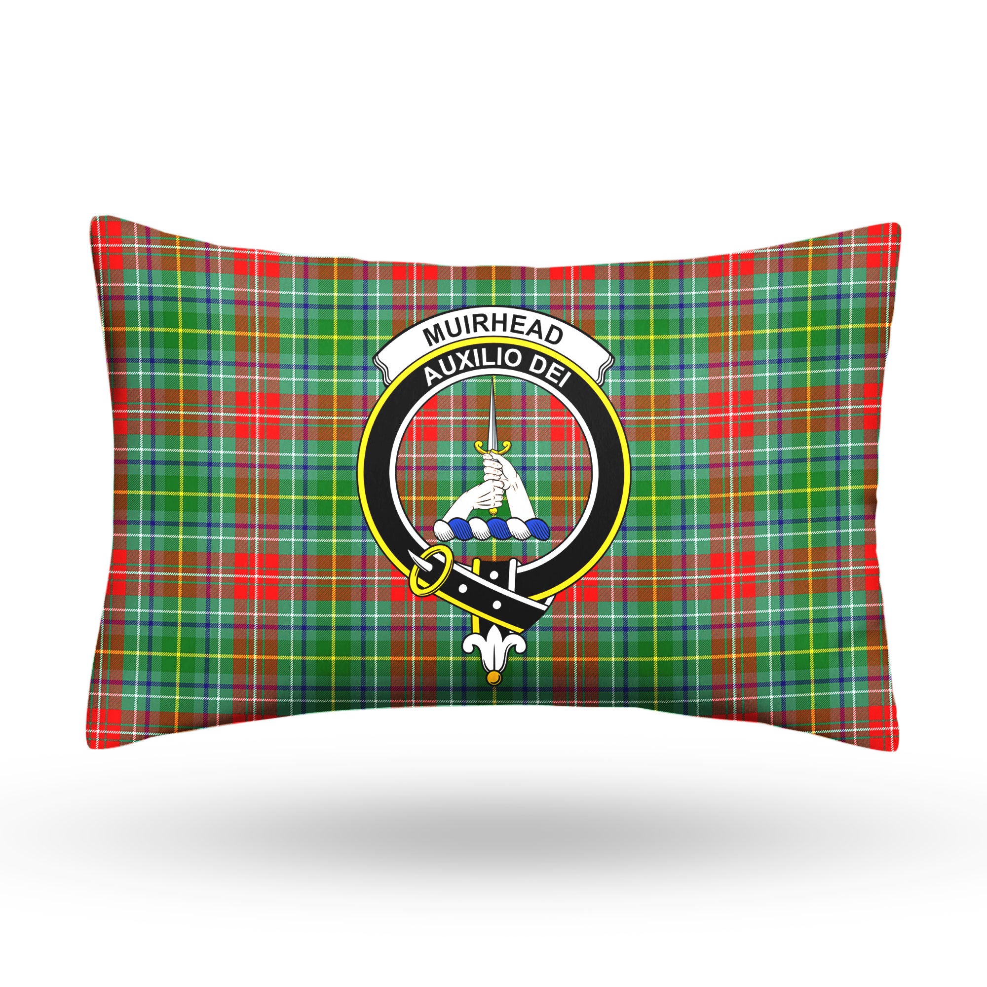 Muirhead Tartan Crest Pillow Cover
