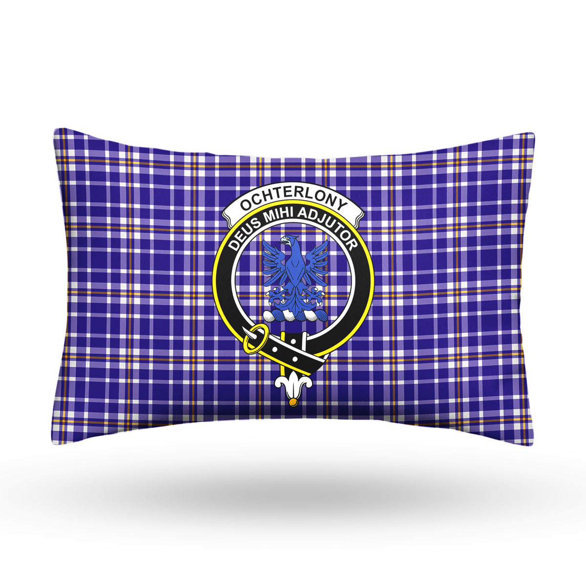 Ochterlony Tartan Crest Pillow Cover