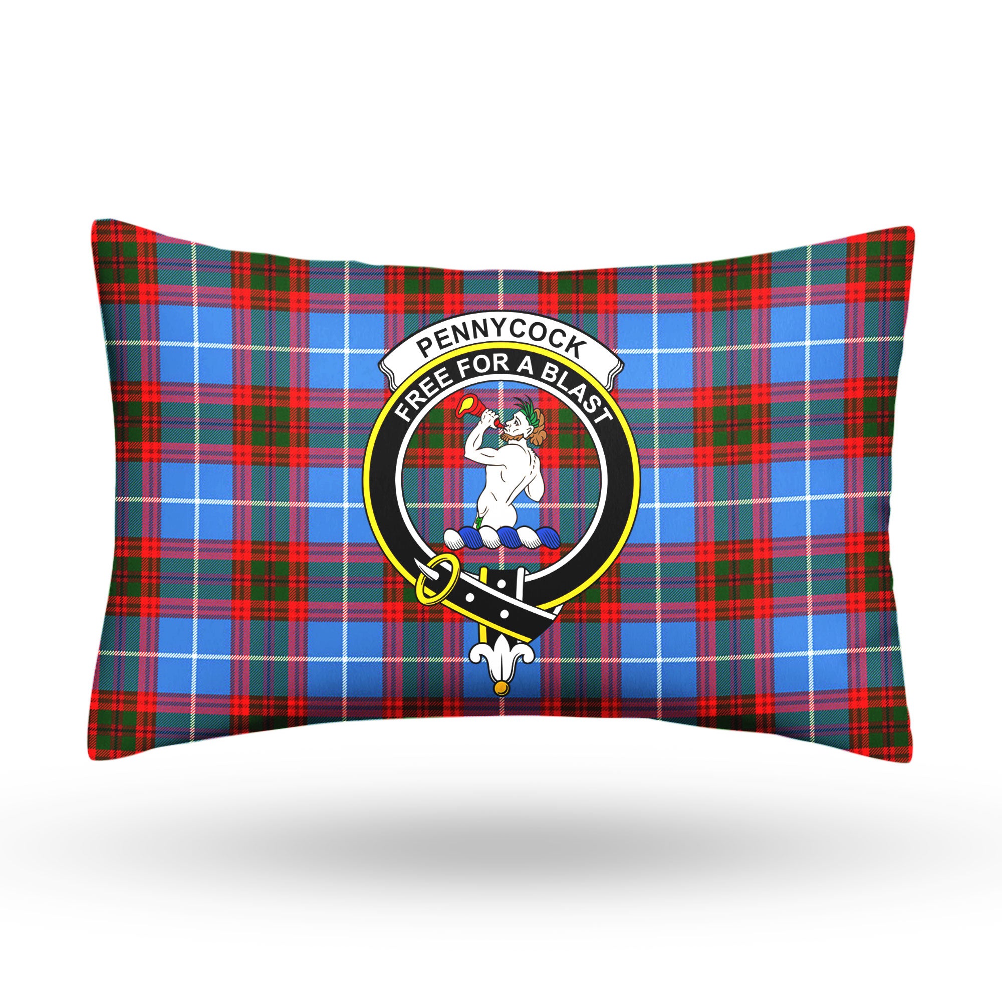 Pennycook Tartan Crest Pillow Cover