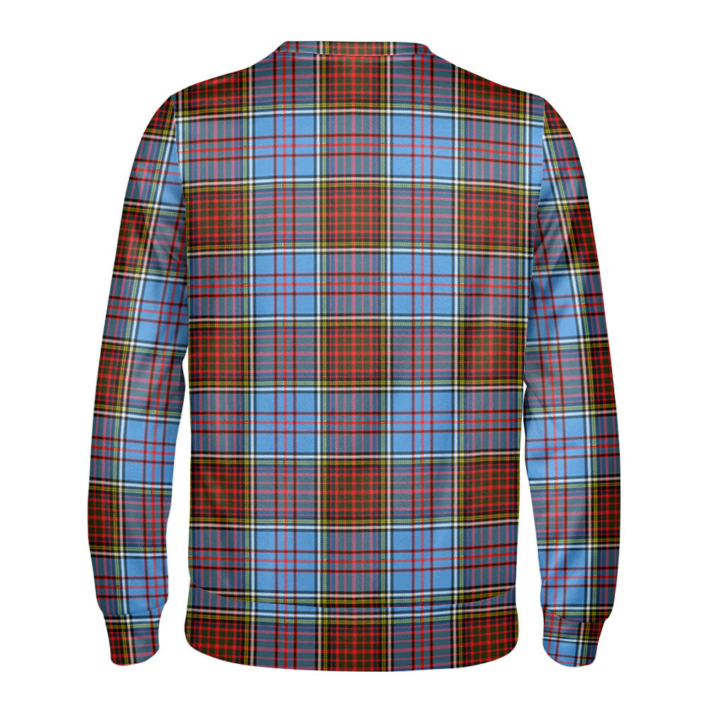 Anderson Modern Tartan Crest Sweatshirt