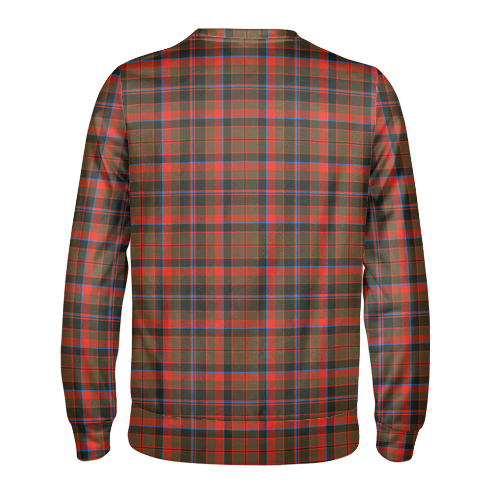 Cumming Hunting Weathered Tartan Crest Sweatshirt