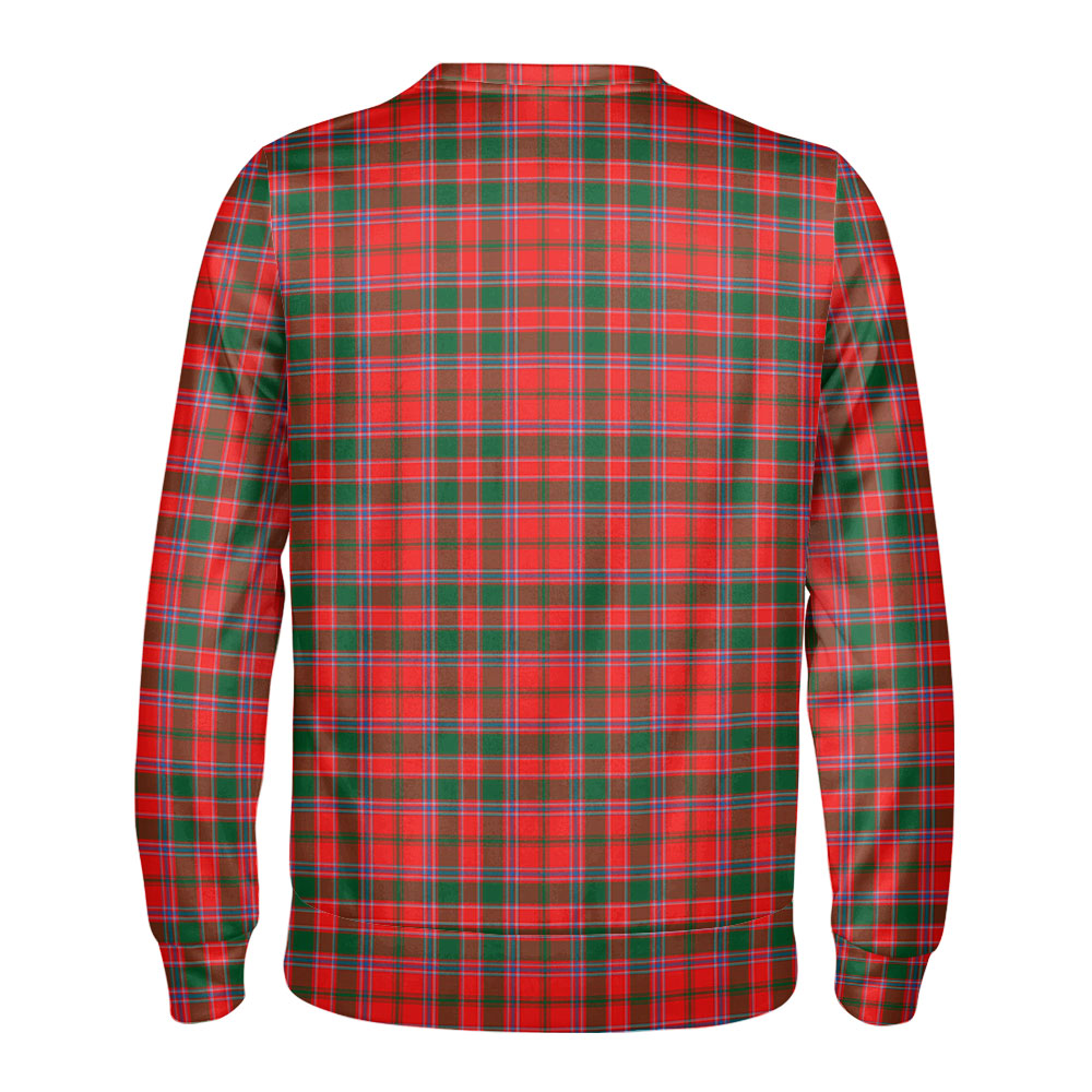 Dalziel Modern Tartan Crest Sweatshirt