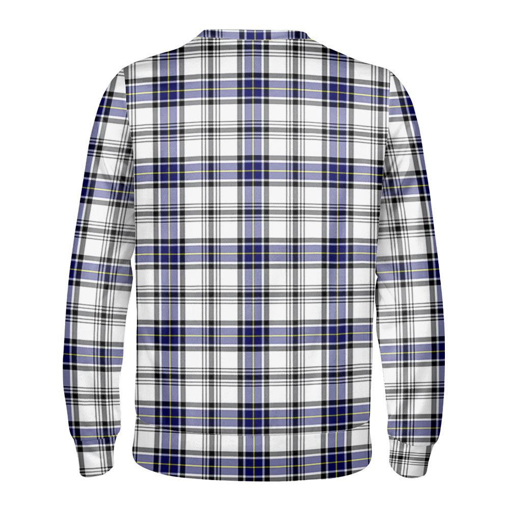 Hannay Modern Tartan Crest Sweatshirt