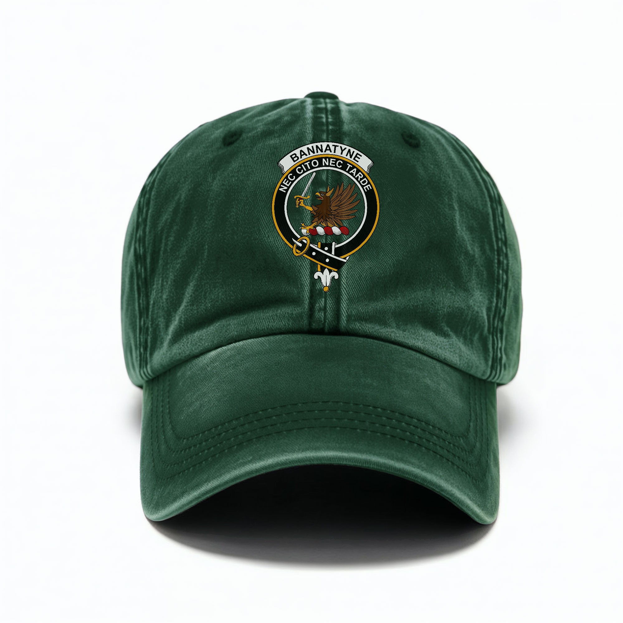 Bannatyne Crest Washed Classic Cap