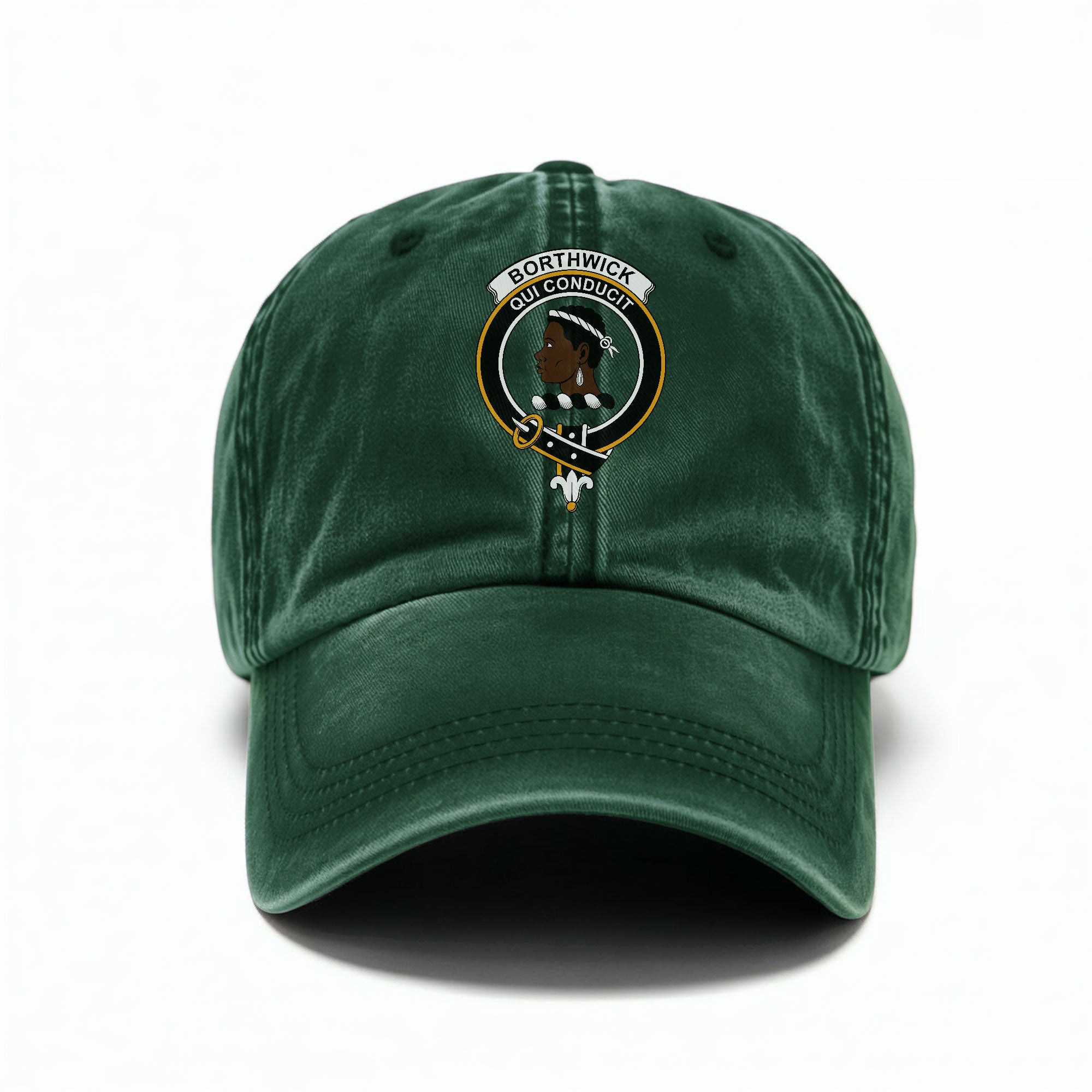 Borthwick Crest Washed Classic Cap