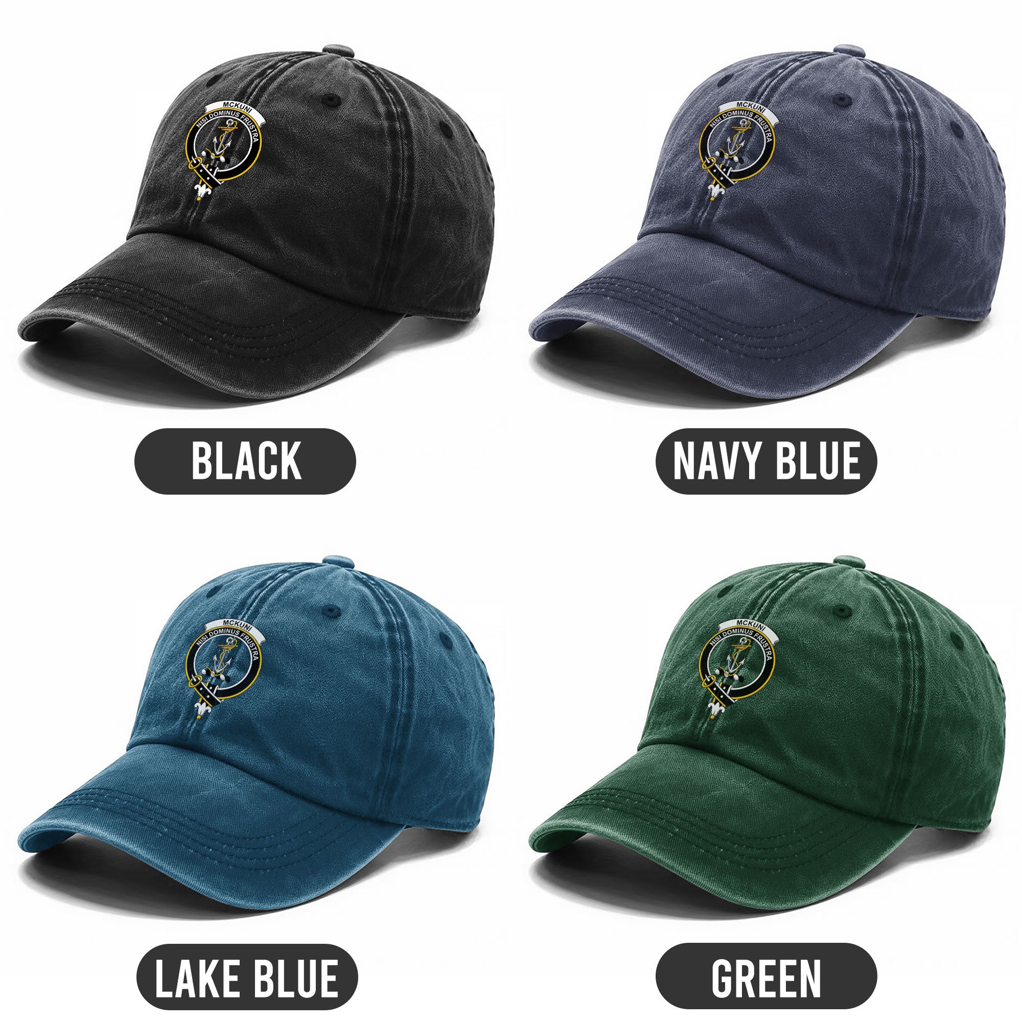 McKuni Crest Washed Classic Cap