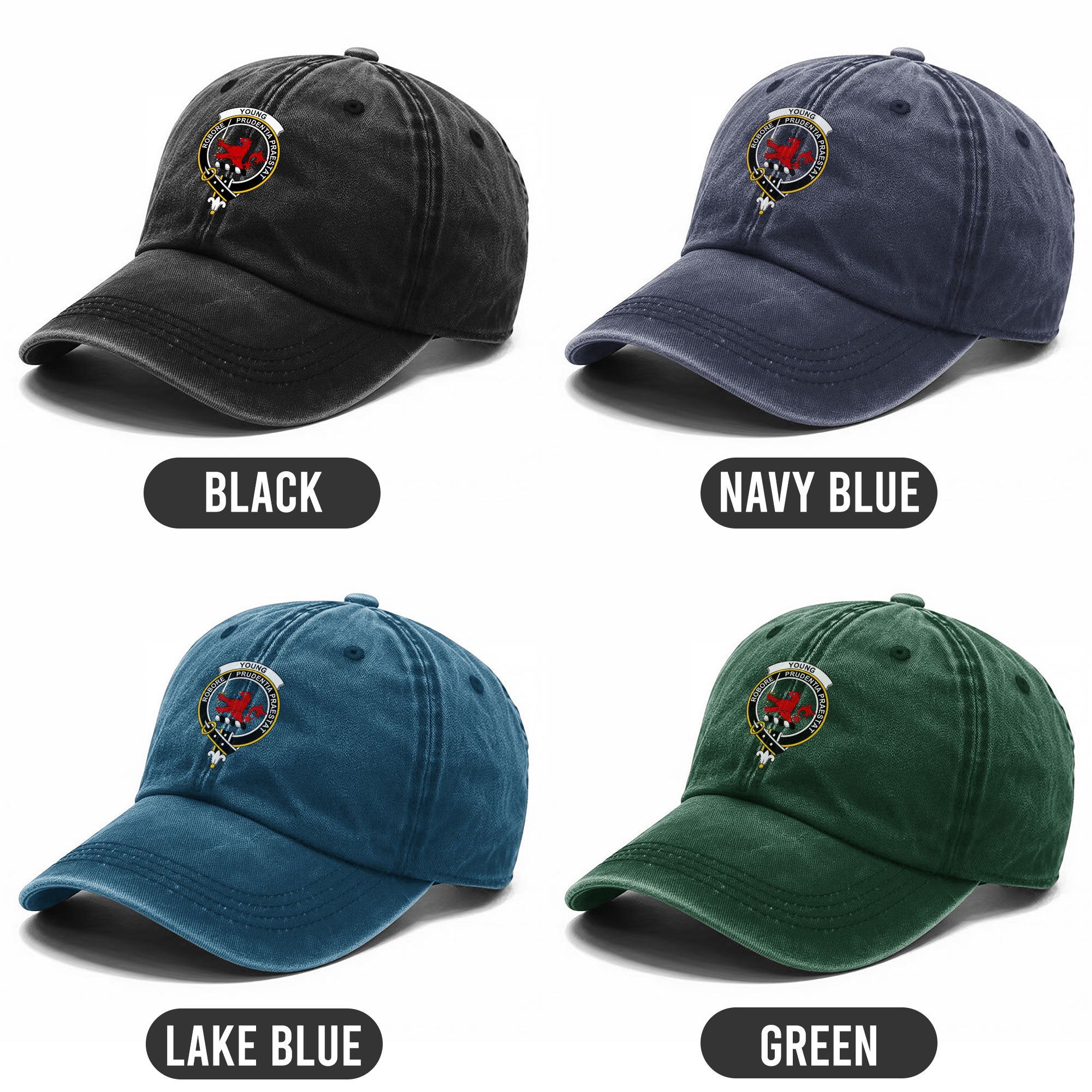 Young Crest Washed Classic Cap