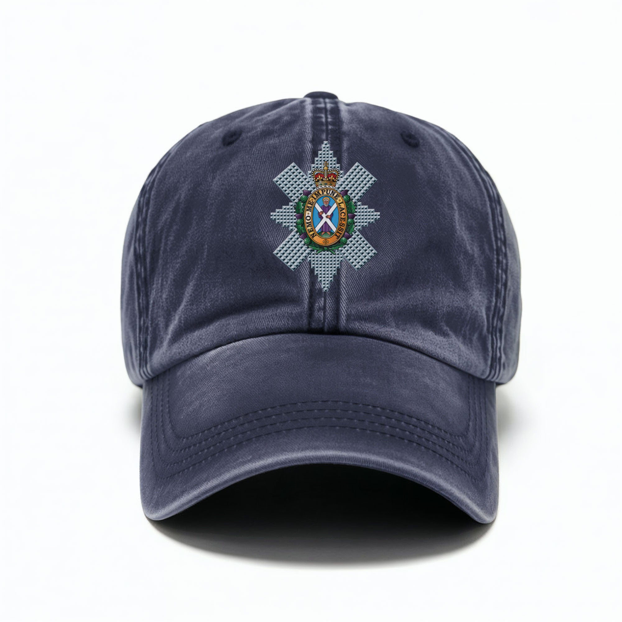 Black Watch Crest Washed Classic Cap