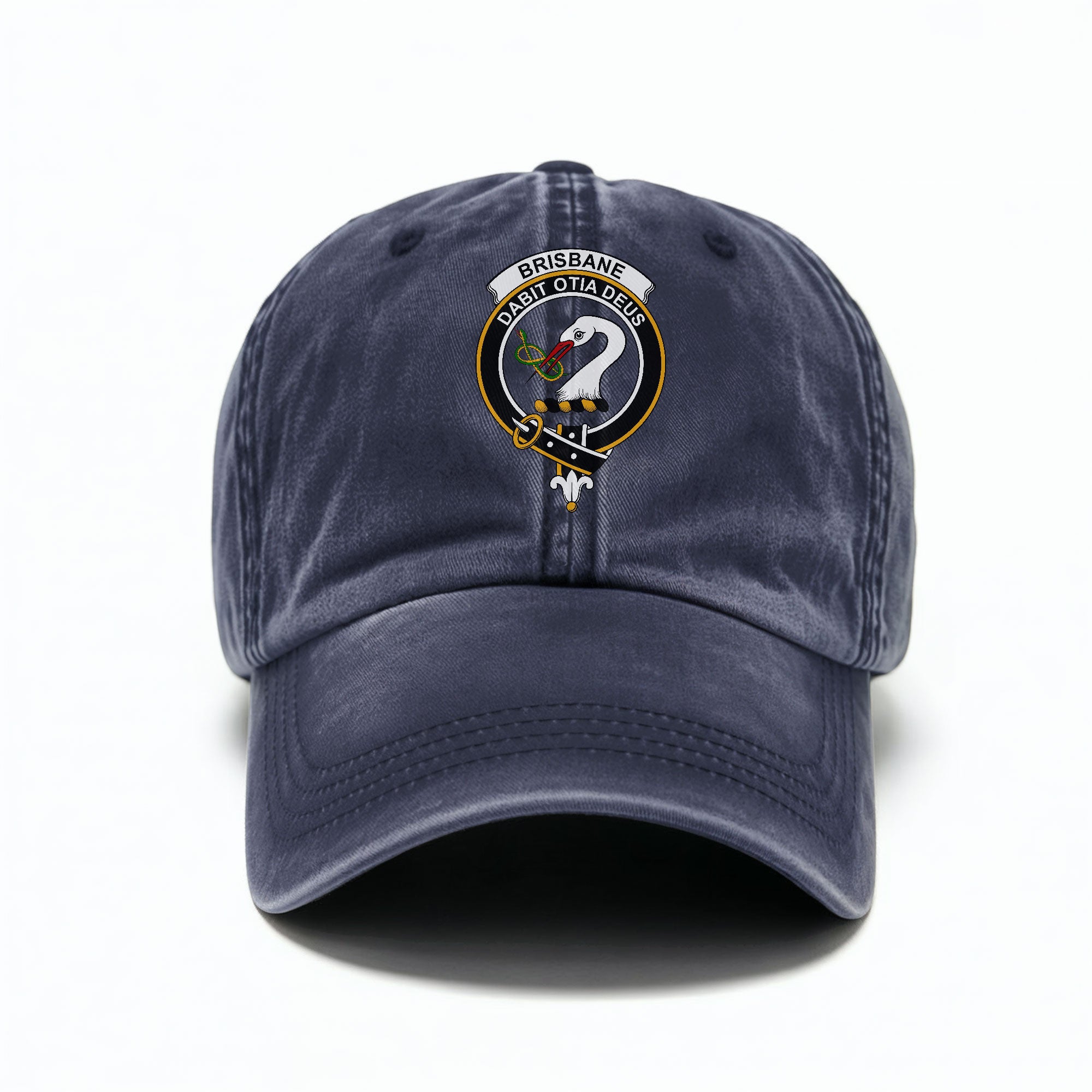 Brisbane Crest Washed Classic Cap