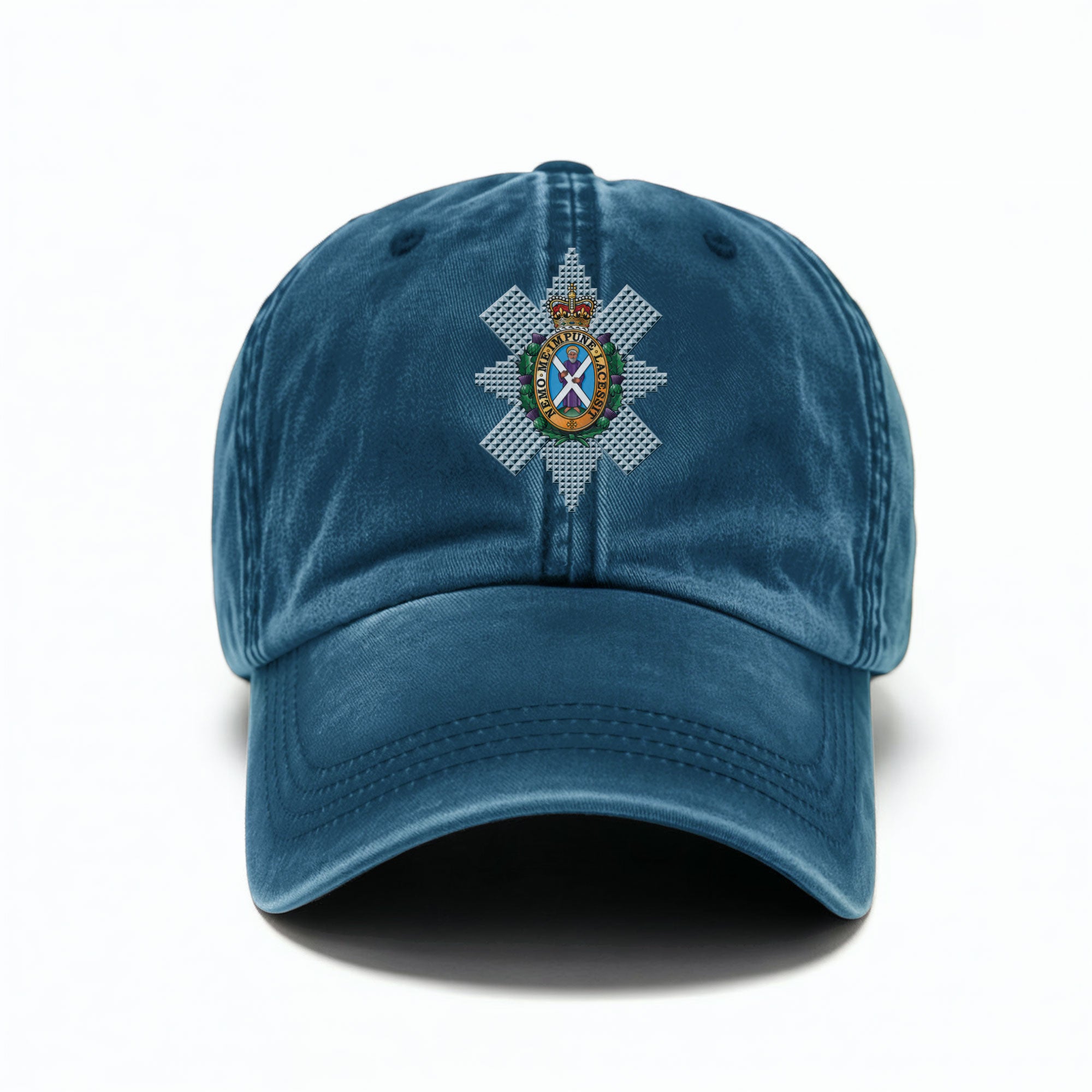 Black Watch Crest Washed Classic Cap